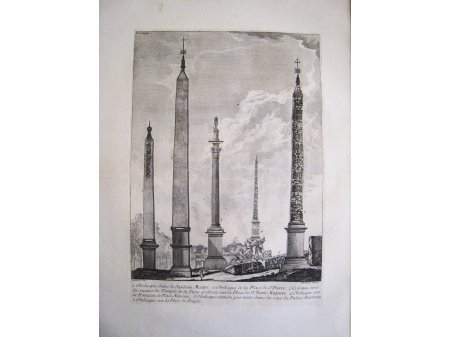 Barbault.Obeliscos egipcios de Roma
