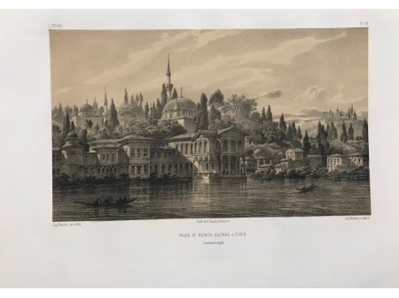 Eyoub ,Constantinople by Flandin