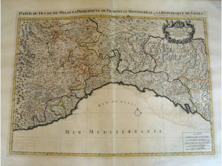 Milan Piemont Jaillot 1692