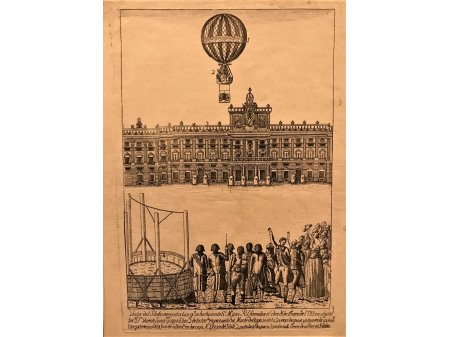 Madrid vuelo globo 1793