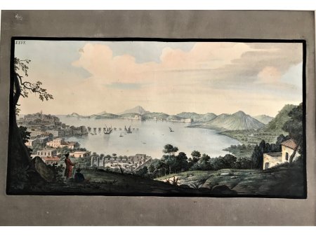 Naples and Pozzuoli view by Hamilton