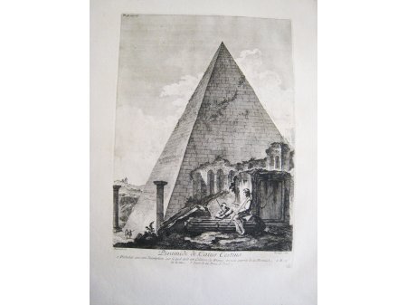 Barbault. Caius Cestius Pyramid