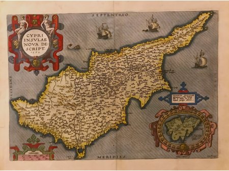 Cyprus by Ortelius