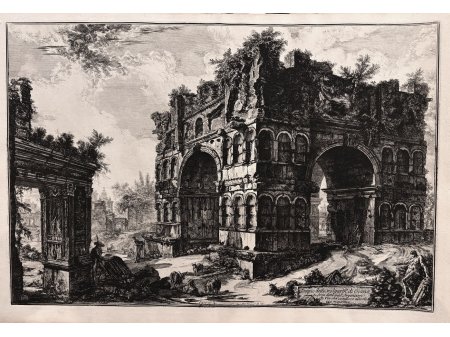Janus arch at Rome by Piranesi