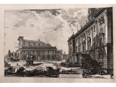 Piazza Campidoglio by Piranesi