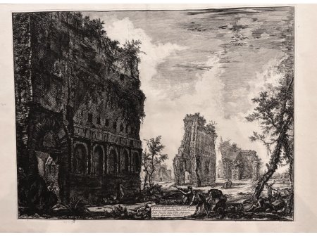 Villa Adriana Piazza d´oro by Piranesi