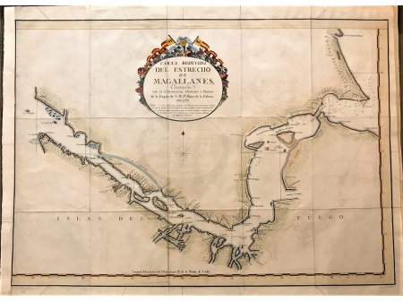 Magallanes estrecho.Carta marina