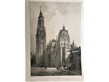Toledo catedral por Villaamil