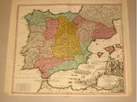 España Homann 1740